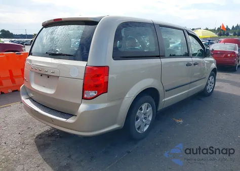 2013 Dodge Grand Caravan American Value Pkg z USA, uszkodzony, nr VIN 2C4RDGBG2DR507962